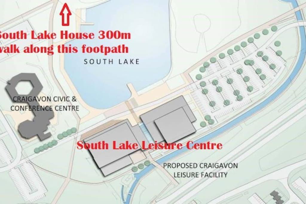 Вилла South Lake House - 300M To South Lake Leisure Centre Derrymacash Экстерьер фото